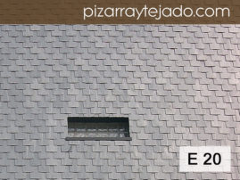 Foto de pizarra para revestimiento de pared. Calidad E20. Origen León.