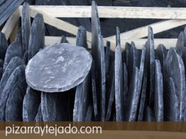 Pasos japoneses para jardín de piedra de pizarra natural. Pasos japoneses personalizados. Cantera en León.