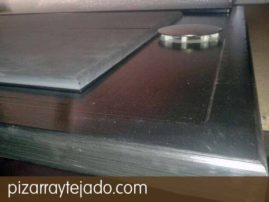 Piedra de pizarra para ducha.