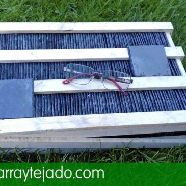 Pizarra decorativa interior.