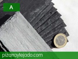 Azulejo de pizarra grosor y dimensiones según cliente.