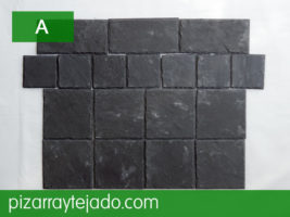 Azulejo de pizarra para cocina.