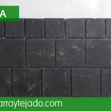 Azulejos pizarra para baños y cocinas.