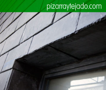 Façanes de pissarra Barcelona. Pizarra Barcelona.