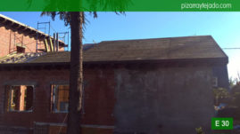 Labor de instalación de doble rastrel para tejado de pizarra 50x25. Pizarra Sierra Madrid. Tejado de pizarra en Madrid.