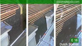 Pizarra E16 Dutch Special para tejados exclusivos en Benelux. België leien dak .