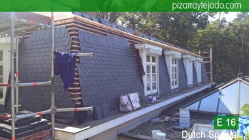 Pizarra en tejados y fachadas. Pizarra garantizada CE, NF y ATG. Pizarra en tejados.