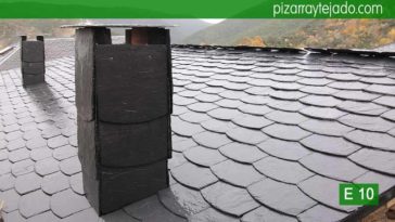 Detalle de obra en el Bierzo de rehabilitación de tejado de casa. Bierzo rehabilitación casa.