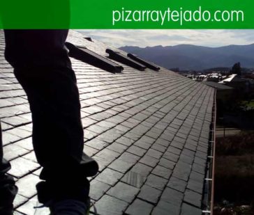 Pizarra para tejado.