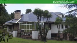 Preciosa cubierta de pizarra especial para costa en Gijón. Avilés pizarra.