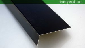 Aluminio plegado para cubiertas de pizarra. Aluminio pizarra.