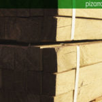 Rastreles de madera tratada para cubiertas de pizarra. Rastrel pizarra.