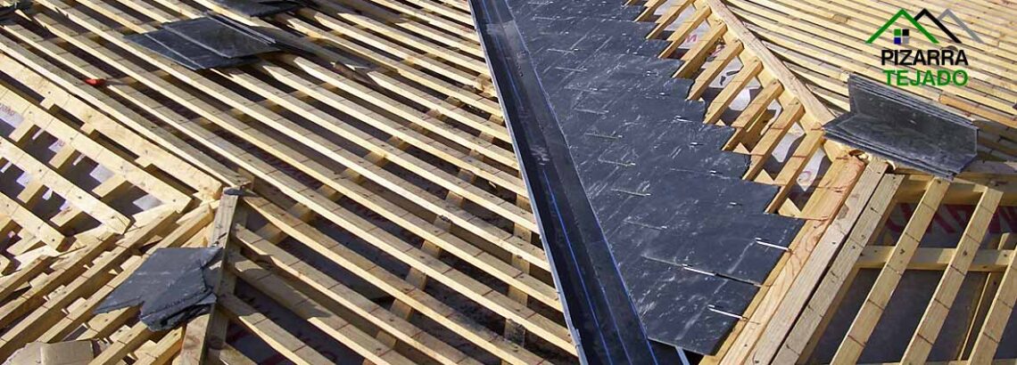 Expertos en pizarra para cubiertas y tejados. Pizarra natural de León. Spanish natural slate.