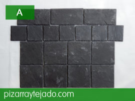 Azulejo de pizarra para cocina.