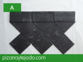 Azulejos de pizarra decoración rústica.