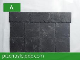 Azulejos de pizarra decoración cocina y baños.