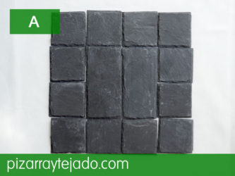 Azulejos de pizarra pared y zócalos para interior y exterior.