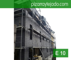 Fachada de pizarra en Austria. Schieferfassaden. Austria schiefer. Spanish Natural slate. Schiefer aus Spanien. Pizarra de España. Ardoise.
