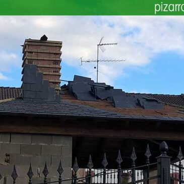 Precioso tejado pizarra Palencia. E 40 Pizarra para tejado de montaña.